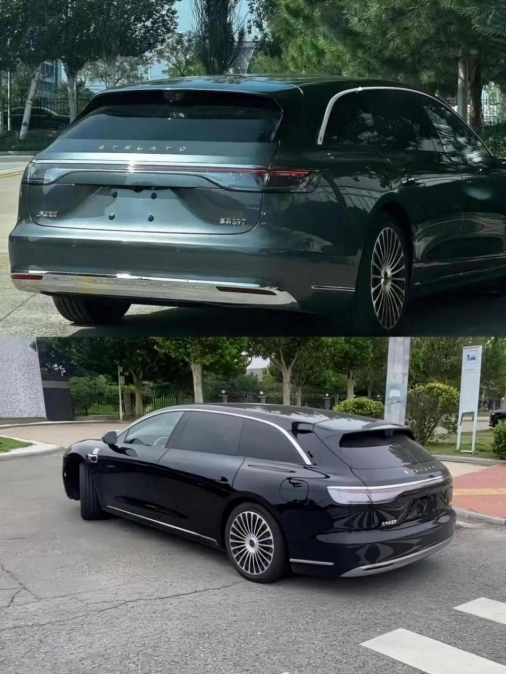 享界s9t实车现身,长近5米2 524马力,配华为ads 4 副驾娱乐屏