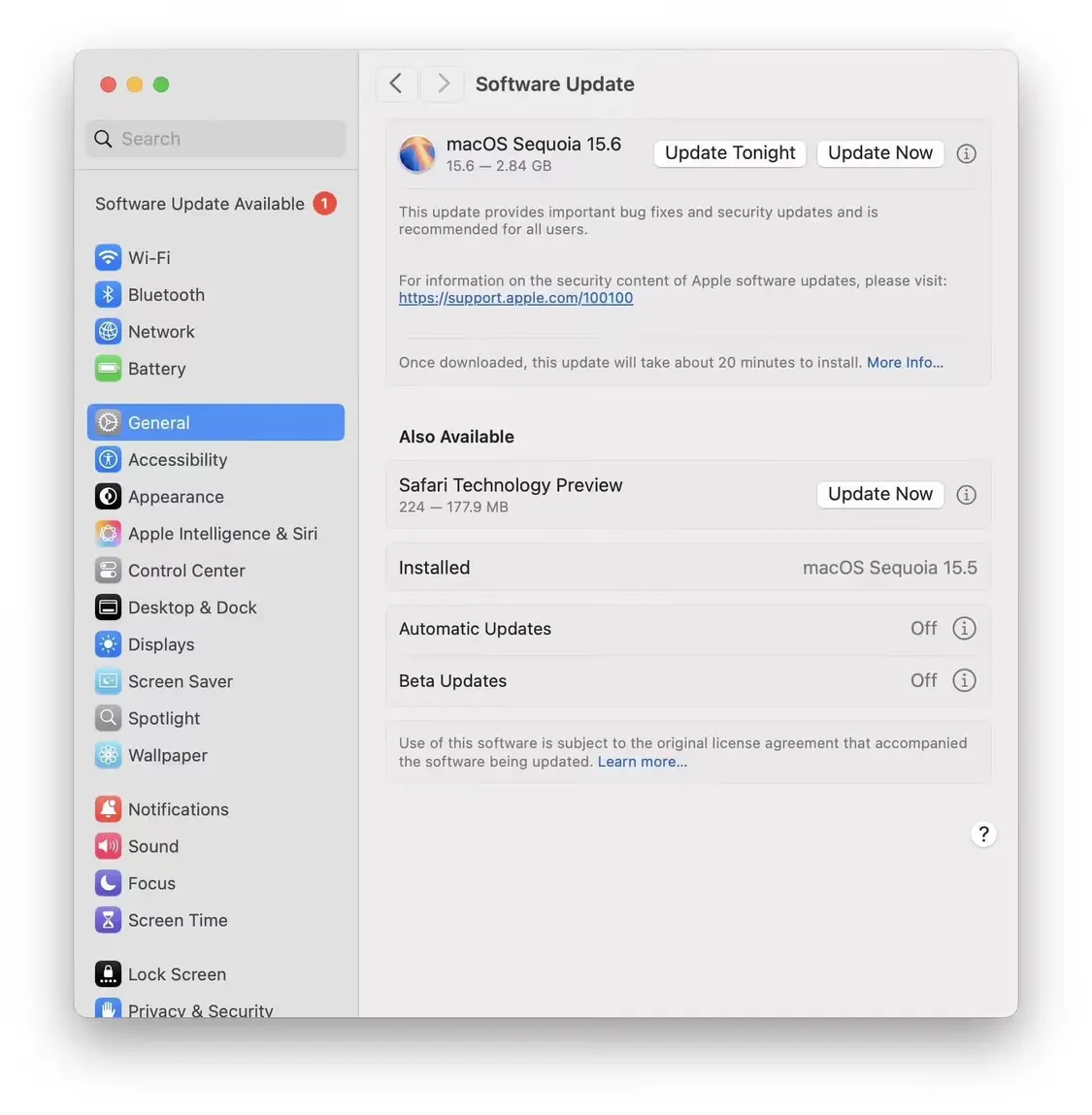 苹果macos 15.6正式发布