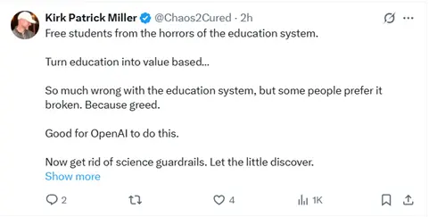 openai深夜发布chatgpt study:免费ai家教,彻底颠覆传统教育