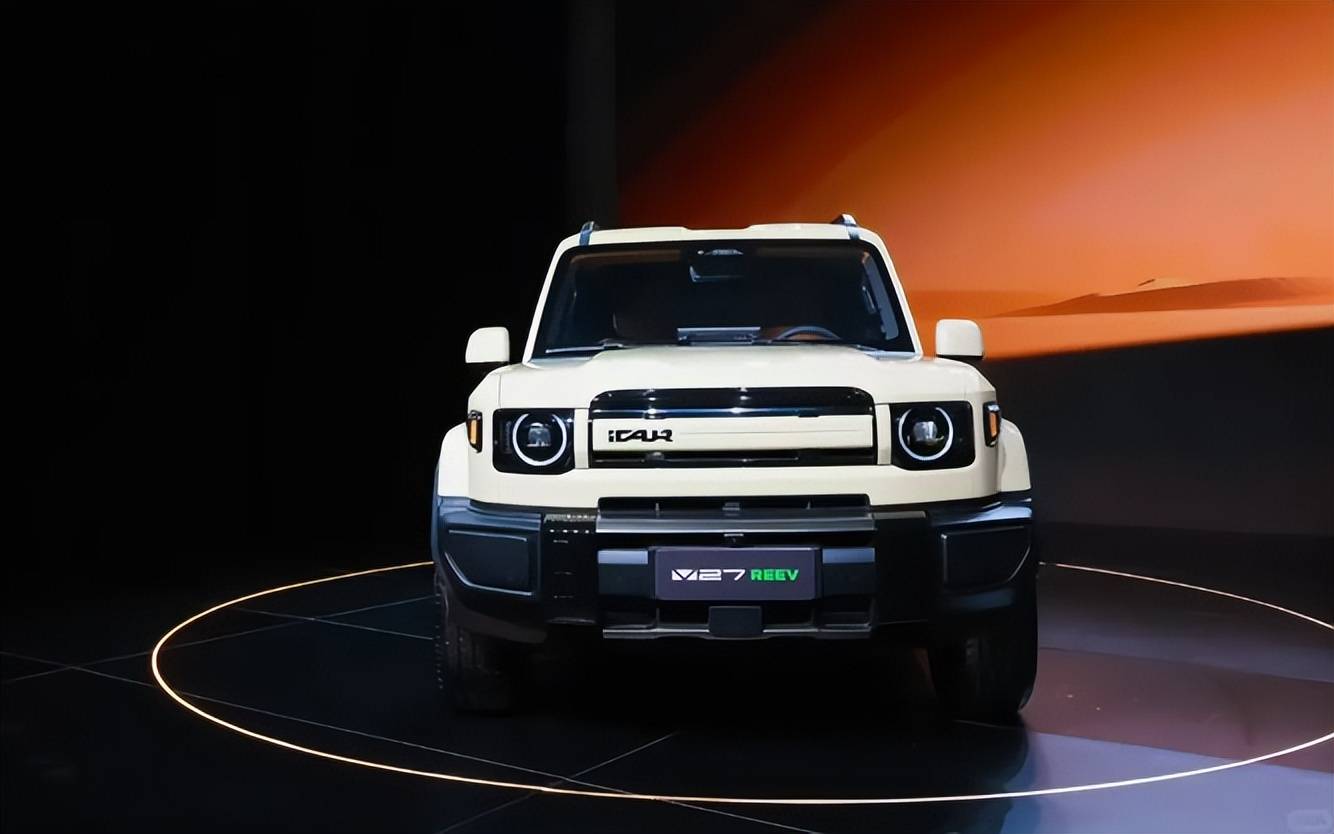 尺寸接近奔驰g级,采用增程动力,icar v27到底有何看点?