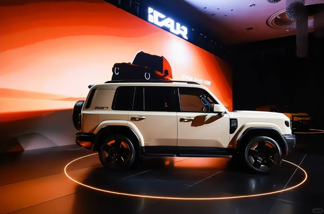 尺寸接近奔驰g级,采用增程动力,icar v27到底有何看点?