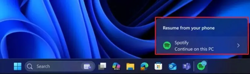 微软发布win11 dev/beta 26xxx.5761预览版:安卓/pc无缝接力 windows 11 app resume from android