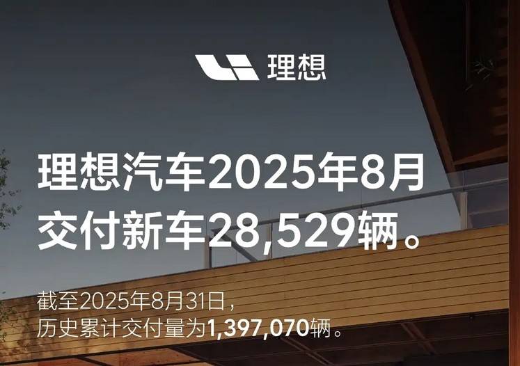 2025年8月新势力销量排名!