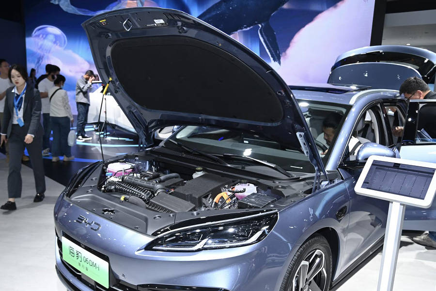 2025慕尼黑车展:比亚迪海豹06 dm-i旅行版亮相