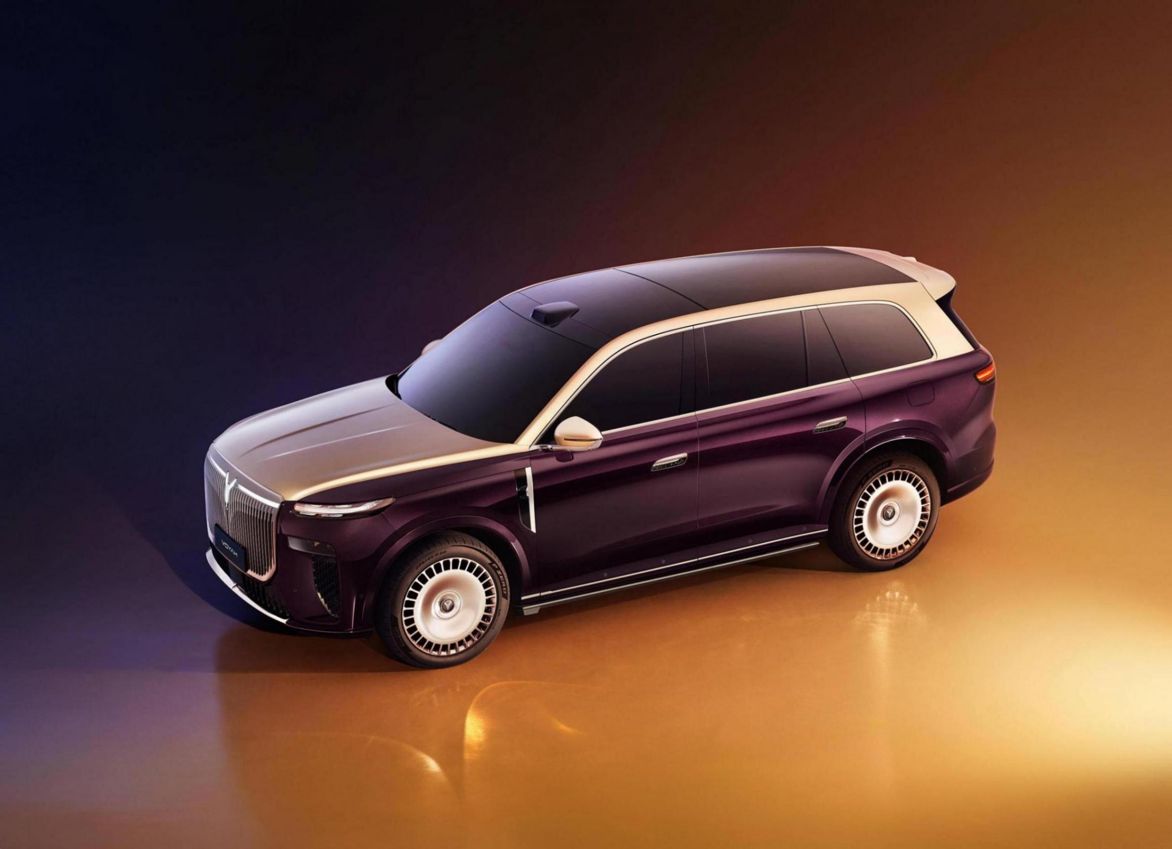 旗舰姿态/4激光雷达 岚海智能超混 岚图新时代旗舰suv官图发布