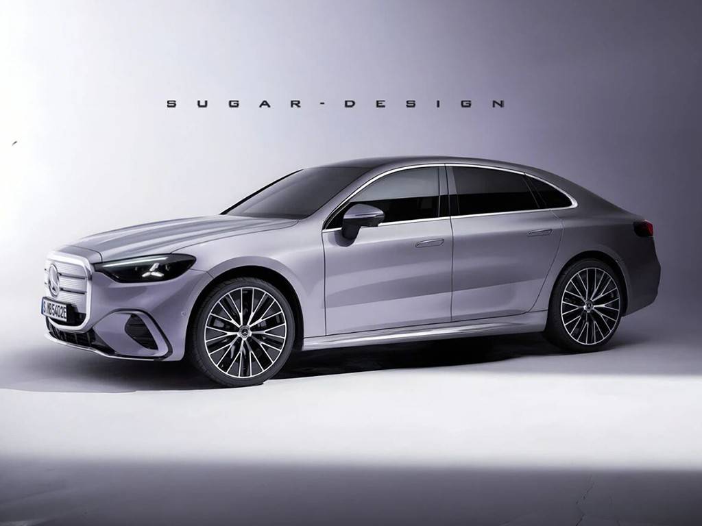 纯电版奔驰c级要来了!800v平台、续航750km,这造型能好卖?