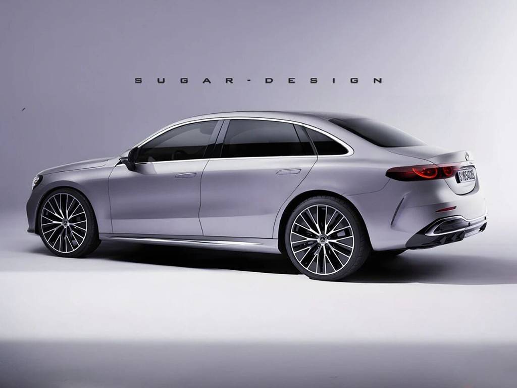 纯电版奔驰c级要来了!800v平台、续航750km,这造型能好卖?