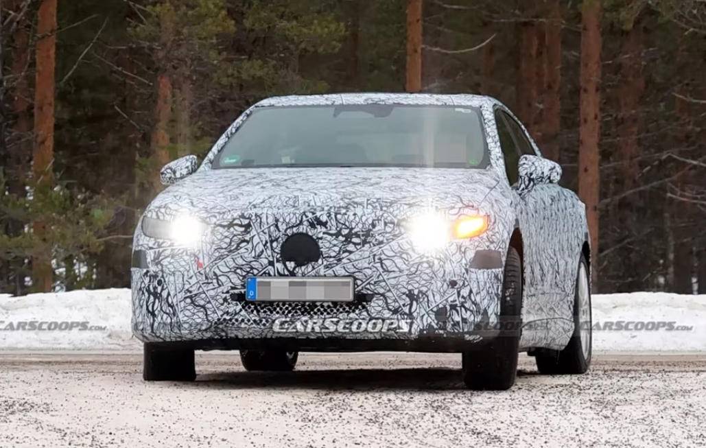 纯电版奔驰c级要来了!800v平台、续航750km,这造型能好卖?