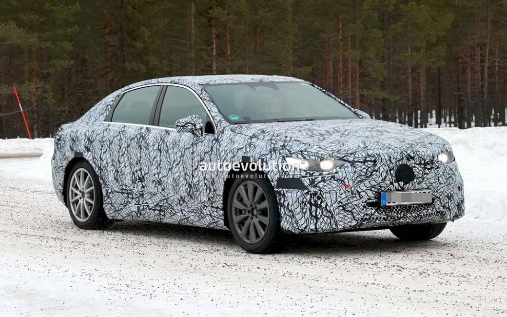 纯电版奔驰c级要来了!800v平台、续航750km,这造型能好卖?