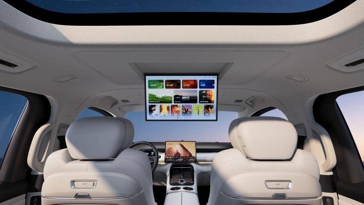 吉利银河v900广州车展首秀,搭载吉利超级ai增程技术